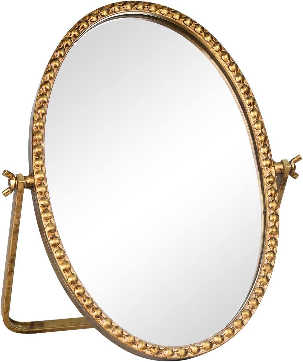 Antique Gold-oval Beaded