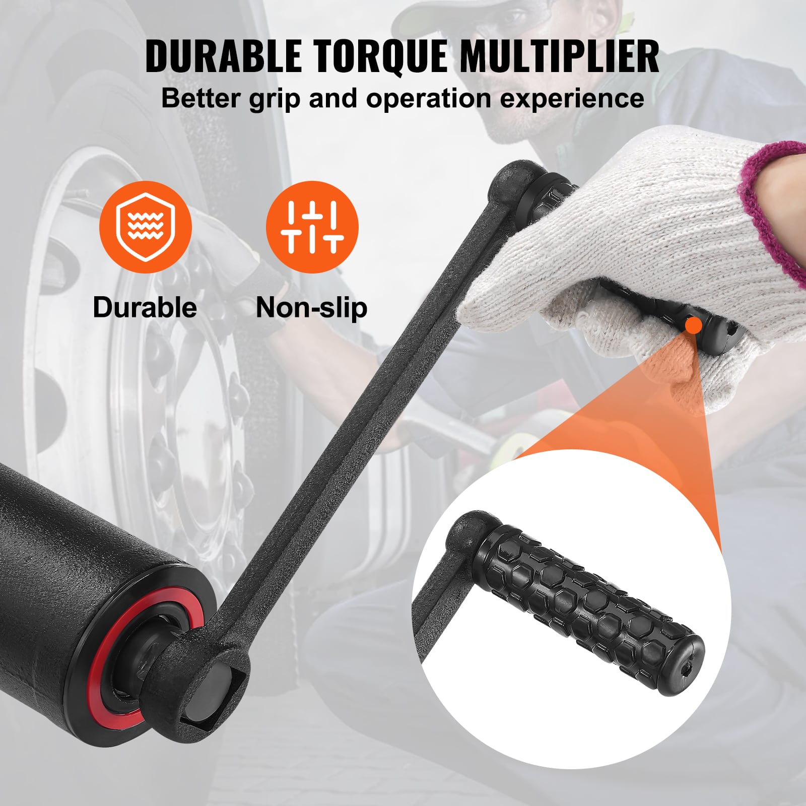 VEVOR Torque Multiplier, 1 Inch Drive Lug Nut Wrench/Multiplier