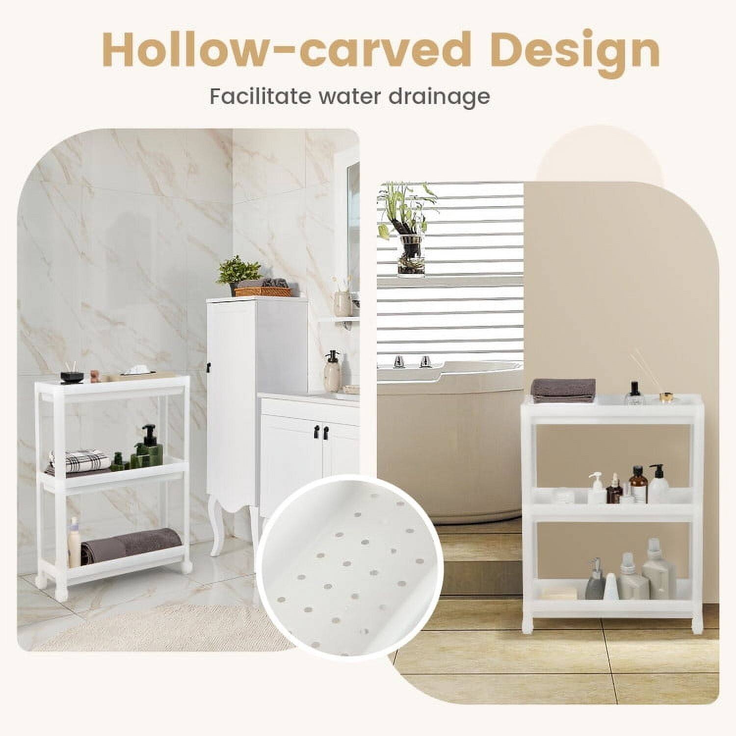 Hollow-carved Design  
Facilitate water drainage