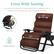 Extra Wide Seating
Lay back and enjoy this oversized chair, complete with a footbar and armrests for your lounging comfort
- Side Tray
- 13" width
- 27" length
- 350 LBS Weight Capacity