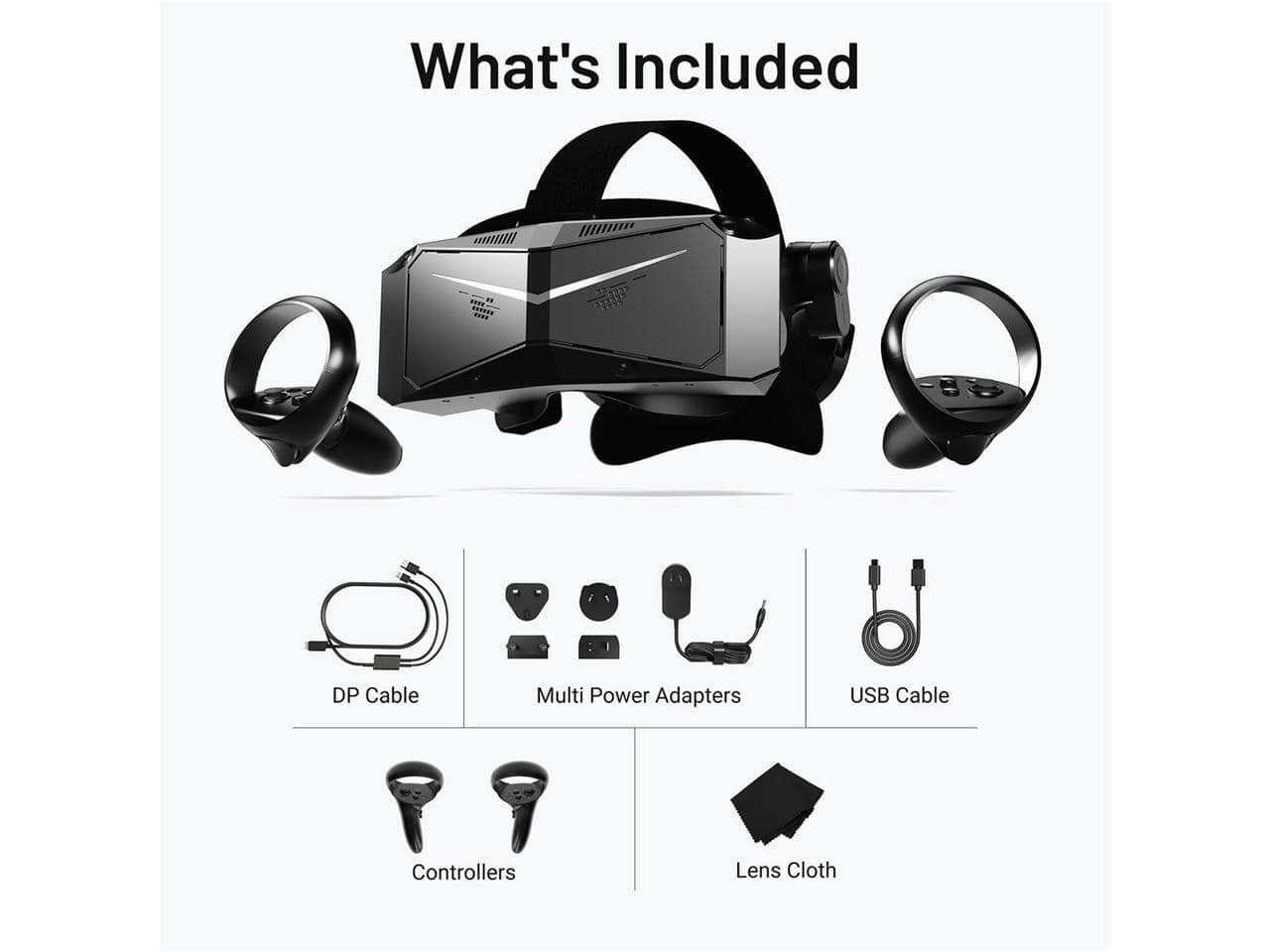 Pimax Crystal Super 8K Micro OLED Virtual Reality Headset with
