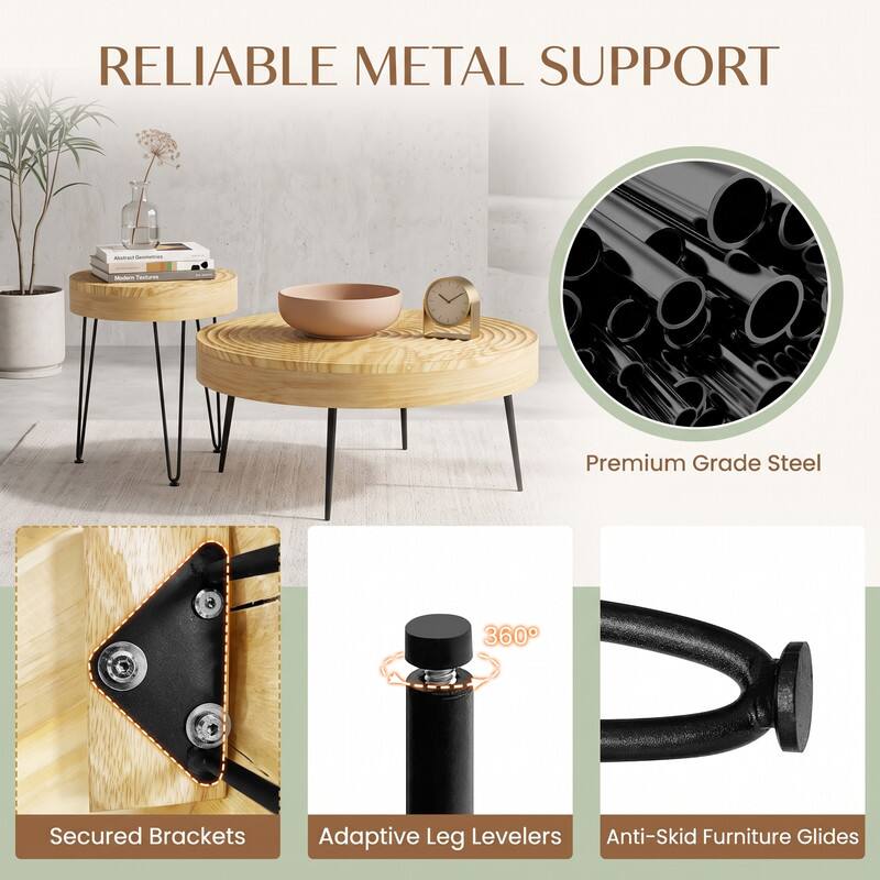 RELIABLE METAL SUPPORT

Modern
Premium Grade Steel
360°
Secured Brackets
Adaptive Leg Levelers
Anti-Skid Furniture Glides