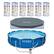 Alt View 16. Intex - Above Ground Swimming Pool w/Pump, Filter Cartridge(6 Pack)& Cover - White.