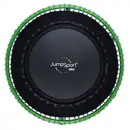 JumpSport - 350 PRO Fitness Trampoline, Cardio Workout Equipment, 39 Inch, Thrive - Green