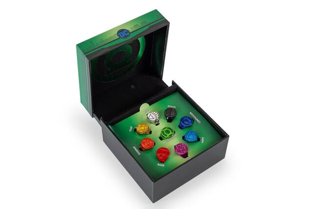 DC LIFE FEAR AVARICE DEATH WILLPOWER RAGE COMPASSION HOPE LOVE