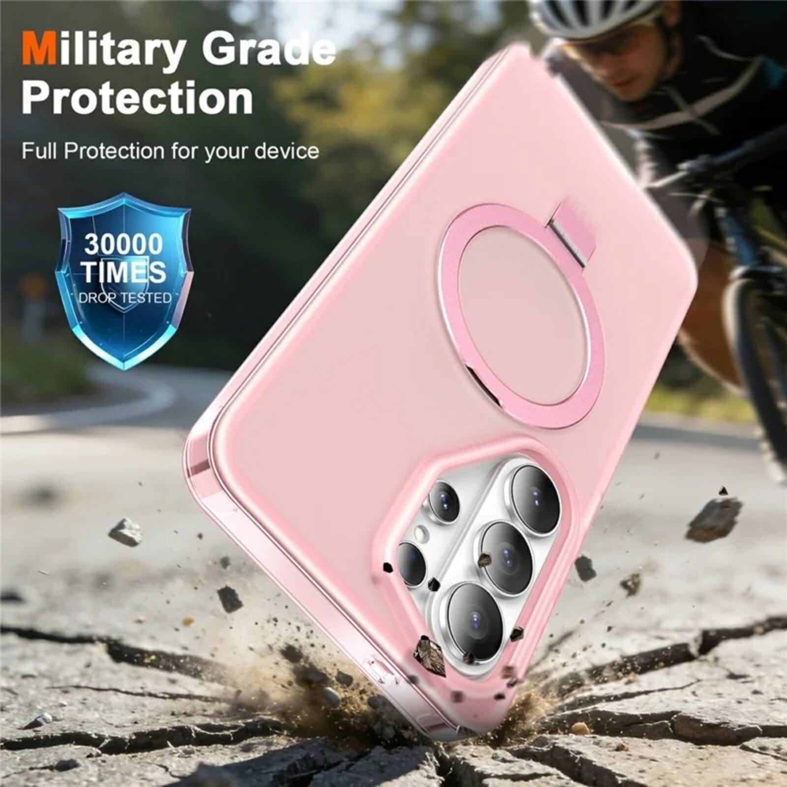 Military Grade Protection  
Full Protection for your device  
30000 TIMES DROP TESTED