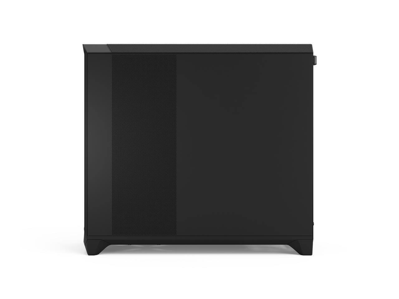 Alt View 7. Fractal Design - Fractal Design Meshify 3 XL Ambience Pro RGB E-ATX Full Tower PC Case -  Black Chassis with Light Tinted TG Side Panel - Black.