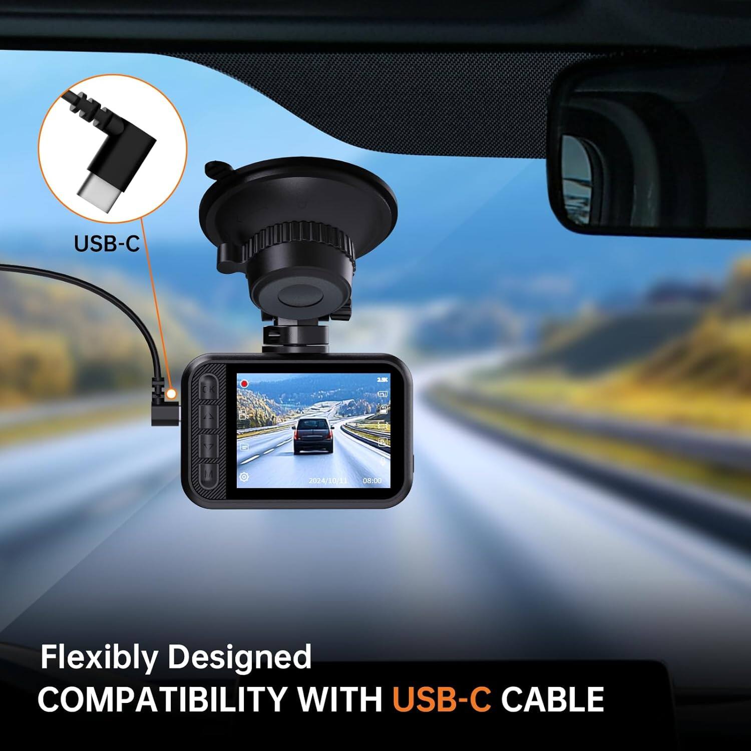 USB-C  
1K  
2024/10/11 08:00  
Flexibly Designed COMPATIBILITY WITH USB-C CABLE