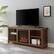 Alt View Zoom 12. Walker Edison - Mission-Style Fireplace TV Stand for Most TVs up to 65” - Rustic Oak.