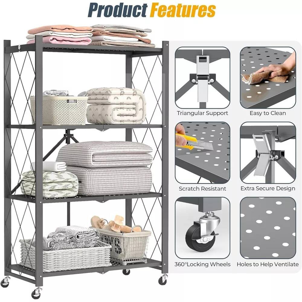 Product Features

- Triangular Support
- Easy to Clean
- Scratch Resistant
- Extra Secure Design
- 360° Locking Wheels
- Holes to Help Ventilate