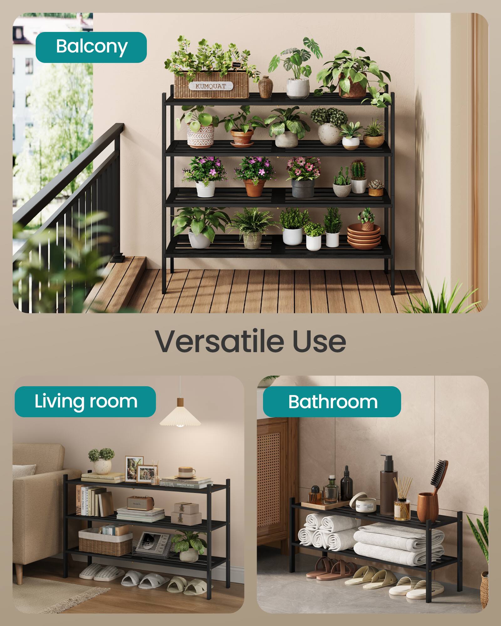 Balcony KUMQUAT Versatile Use

Living room | Bathroom
