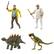 Front. Jurassic World - Hammond Collection Human or Dinosaur - Styles May Vary.