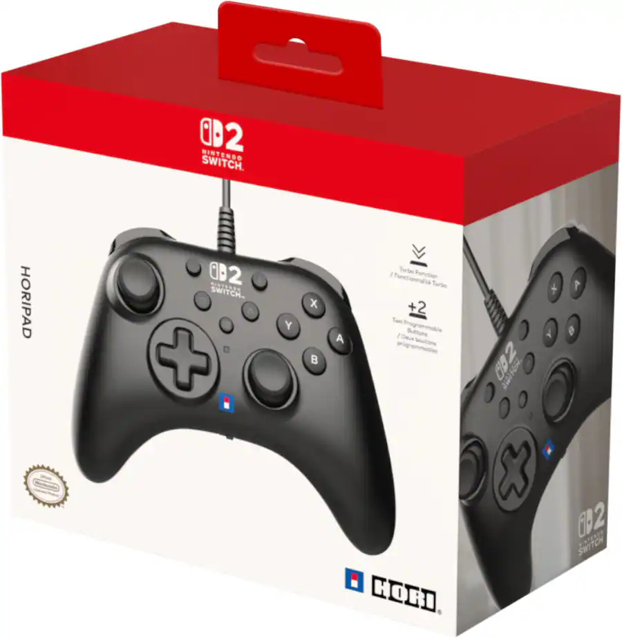 Hori HORIPAD Turbo for Nintendo Switch 2 Black NSX-005U - Best Buy