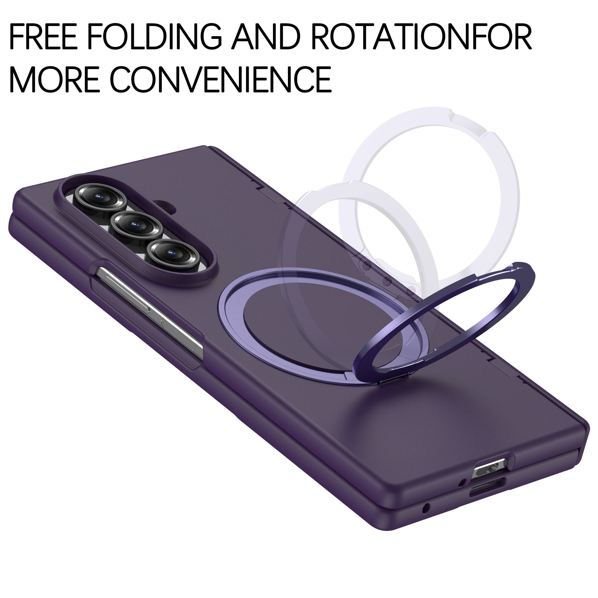 FREE FOLDING AND ROTATION FOR MORE CONVENIENCE