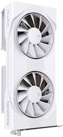 XFX - Swift AMD Radeon RX 9060XT OC Gaming Edition 8GB GDDR6 PCI Express 5.0 Gaming Graphics Card - White - Front_Zoom