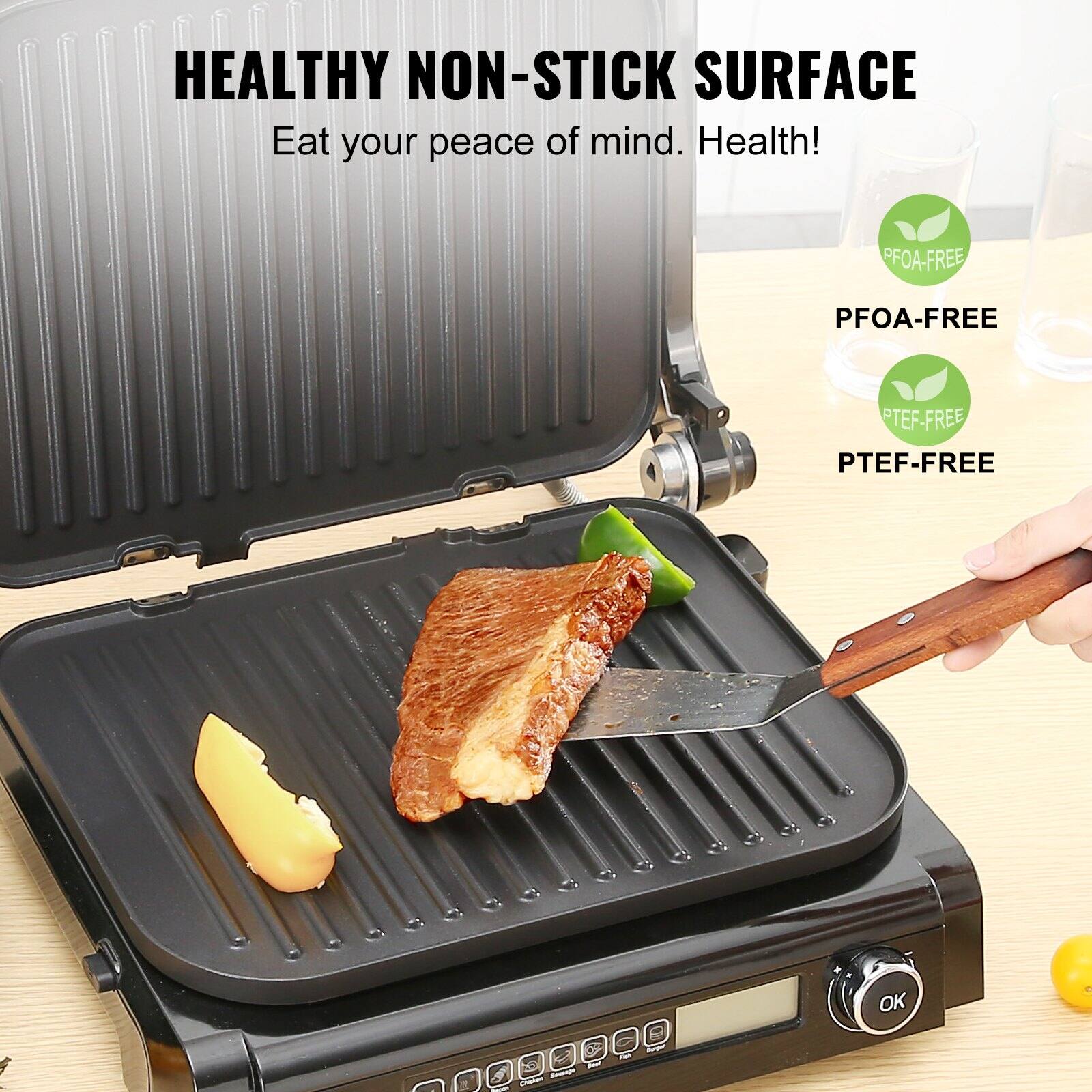 HEALTHY NON-STICK SURFACE  
Eat your peace of mind. Health!  

PFOA-FREE  
PTEF-FREE  

OK