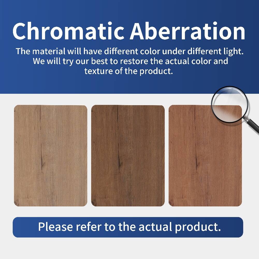Chromatic Aberration  
The material will have different color under different light.  
We will try our best to restore the actual color and texture of the product.  
Please refer to the actual product.