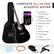 COMPLETE ALL-IN-ONE ACOUSTIC GUITAR
- 4 Months Free Lessons
- In-App Digital Tuner
- Acoustic Guitar
- Carrying Case
- Strap
- Pick
- Extra Strings
- Pick Guard
- Capo
- Cleaning Cloth
