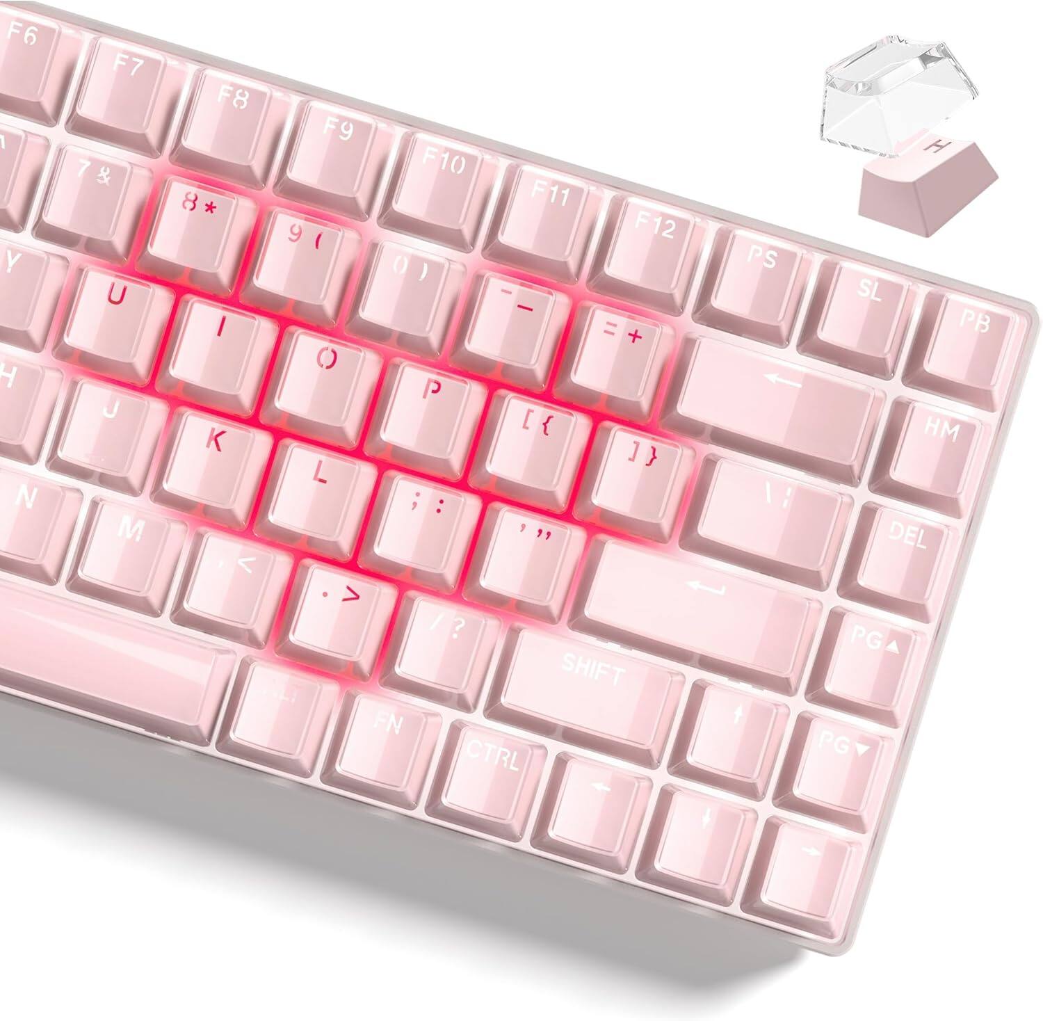 F6 1 Y H N F7 7 & U J M F8 8 * I O F9 F10 9 0 P L F11 ( { [ ] } ) F12 = + SHIFT FN CTRL PS H SL PB HM DEL PG ↑ PG ↓