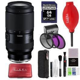 Tamron - 70-180mm f/2.8 Di III VC VXD G2 Lens for Nikon Z with Advance Accessories and Travel Bundle | AFA065Z700