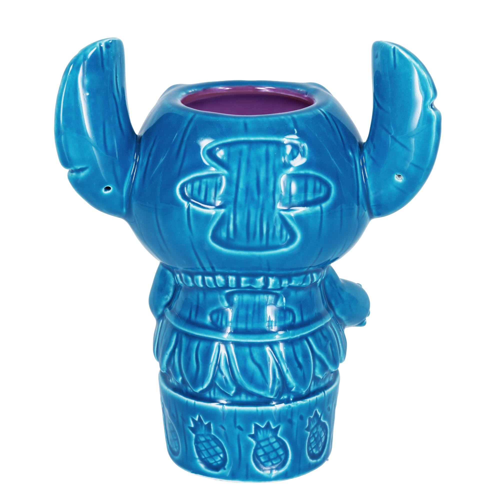Alt View 3. Disney - Geeki Tikis Disney Lilo & Stitch Hula Stitch Ceramic Mug | Holds 20 Ounces - Blue.
