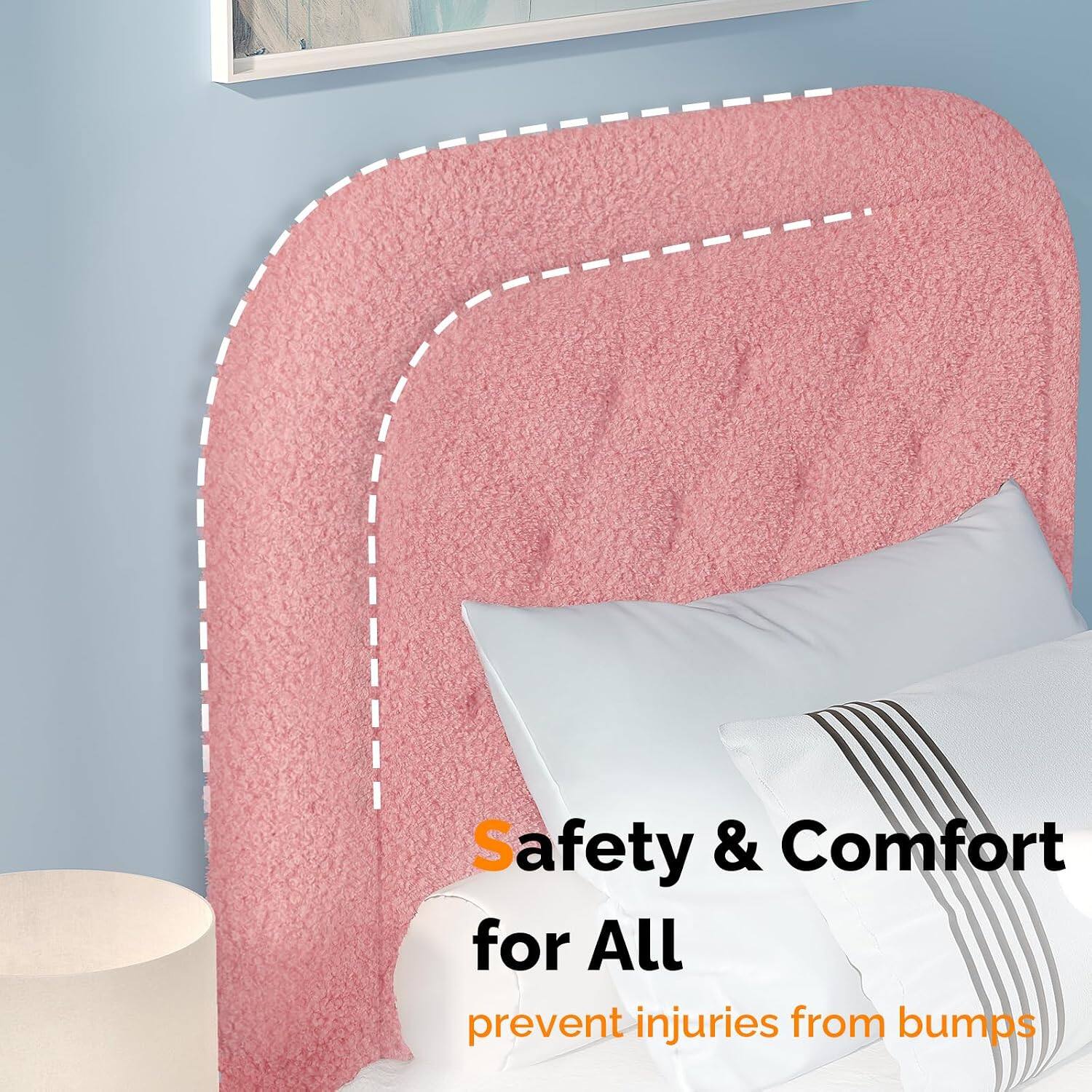 Safety & Comfort for All  
prevent injuries from bumps