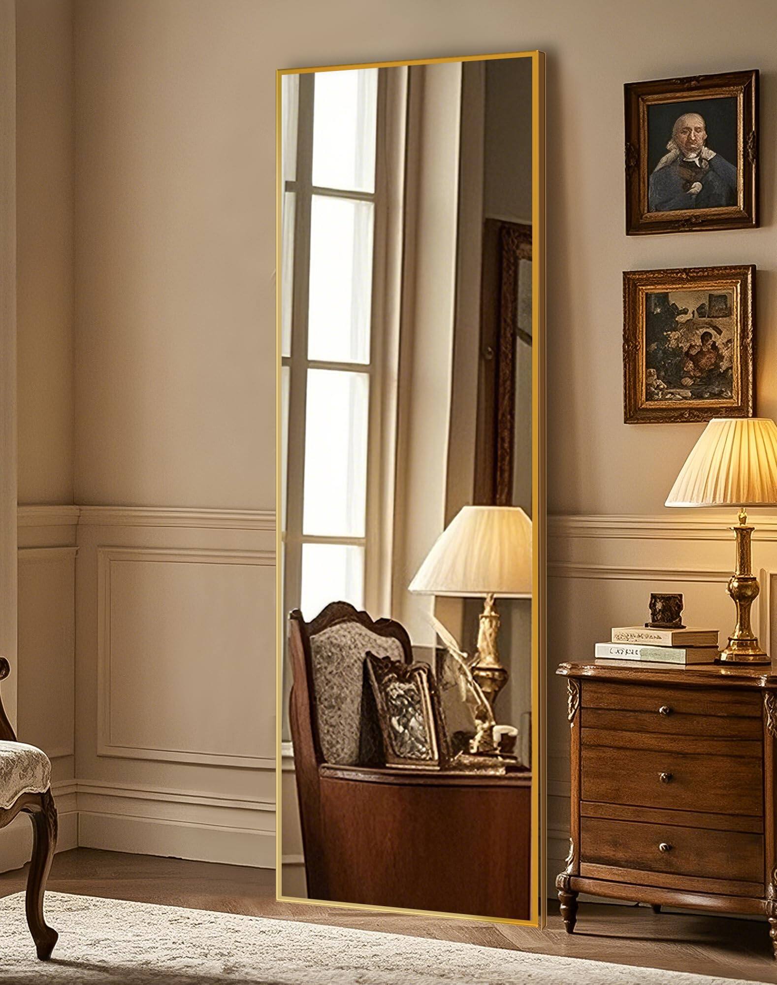 Rect Gold 56"L x 15"W