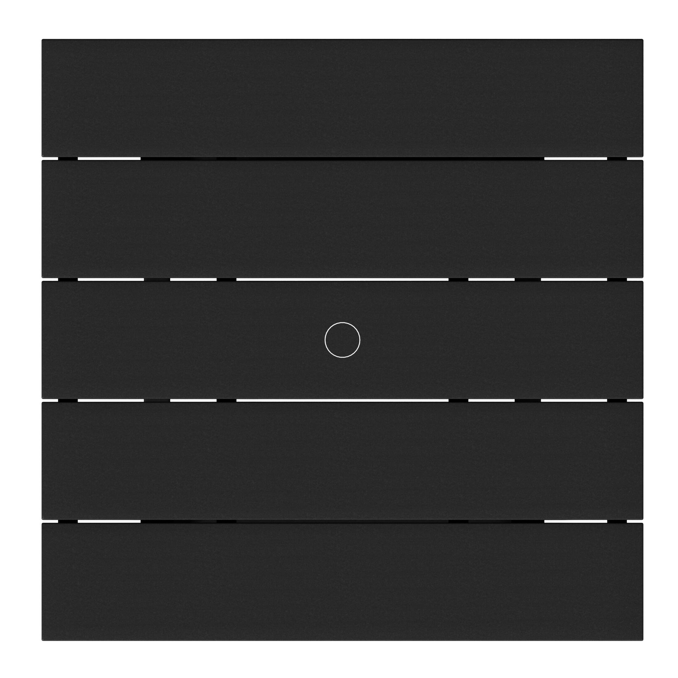 Alt View 3. WestinTrends - WestinTrends Ashore Outdoor HDPE 36" Square Patio Dining Table with Umbrella Hole - Black.