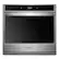 Front. Whirlpool - 27" Built-In Single Electric Convection Wall Oven with Air Fry when Connected - Stainless Steel.