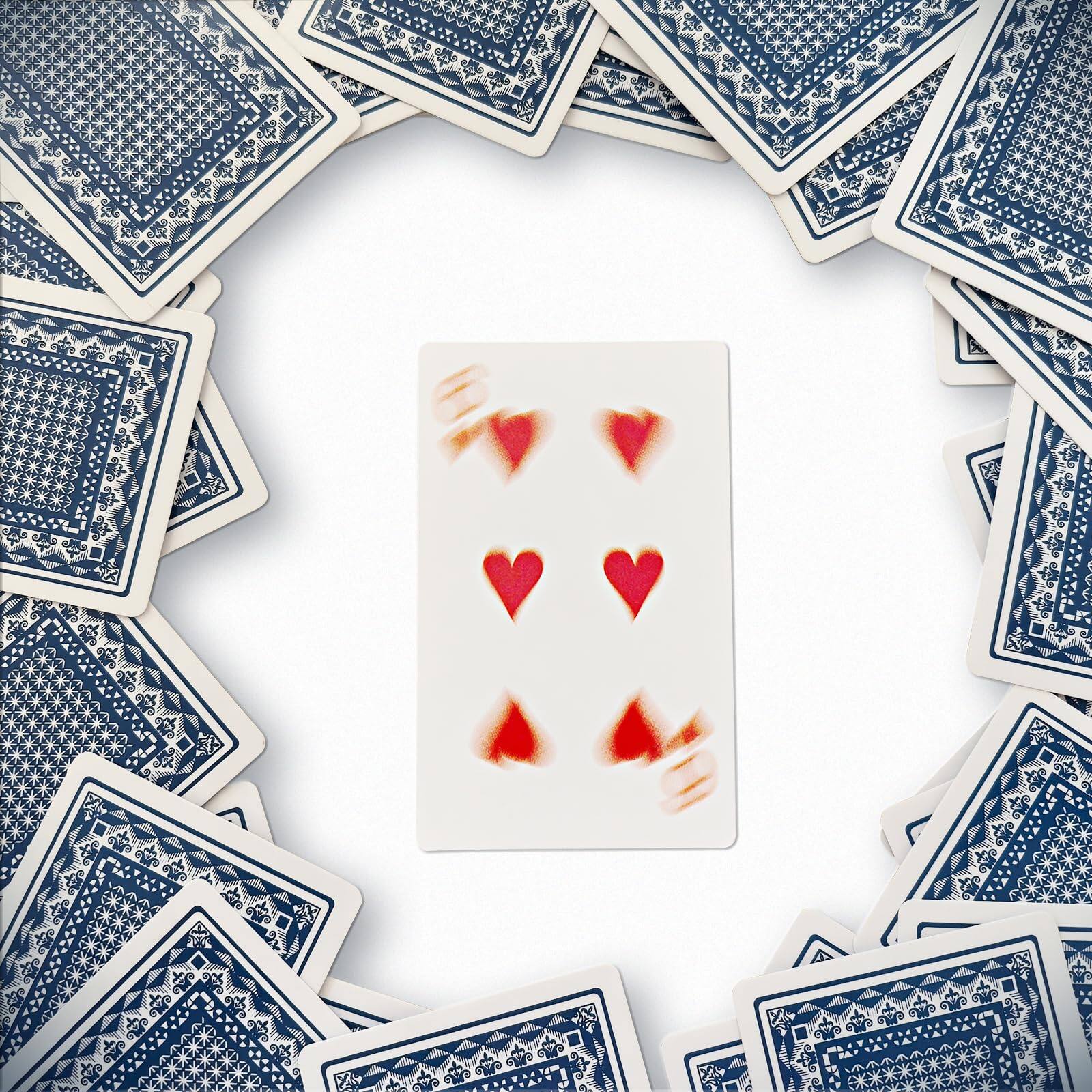 Alt View 1. EZTW1 - 2 Decks Blurry Playing Funny Prank Gifts Games Blurry Games You will receive 2 set playing Each contains Measures 2 6 x - Default.