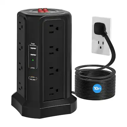 Total 5V=3.4A
PD 20W
10FT