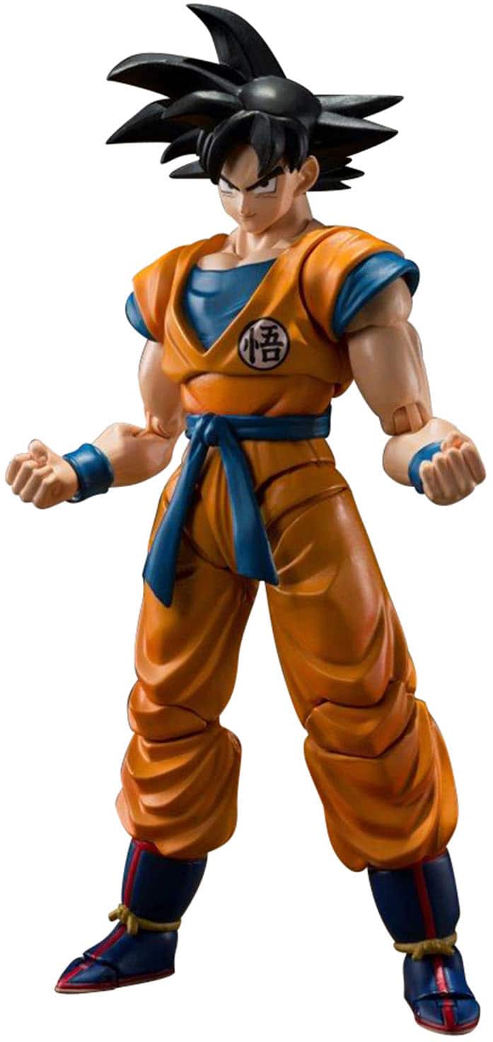 Front. Bandai - S.H. Figuarts - Dragon Ball Super Hero - Son Goku 5.5" Figure.