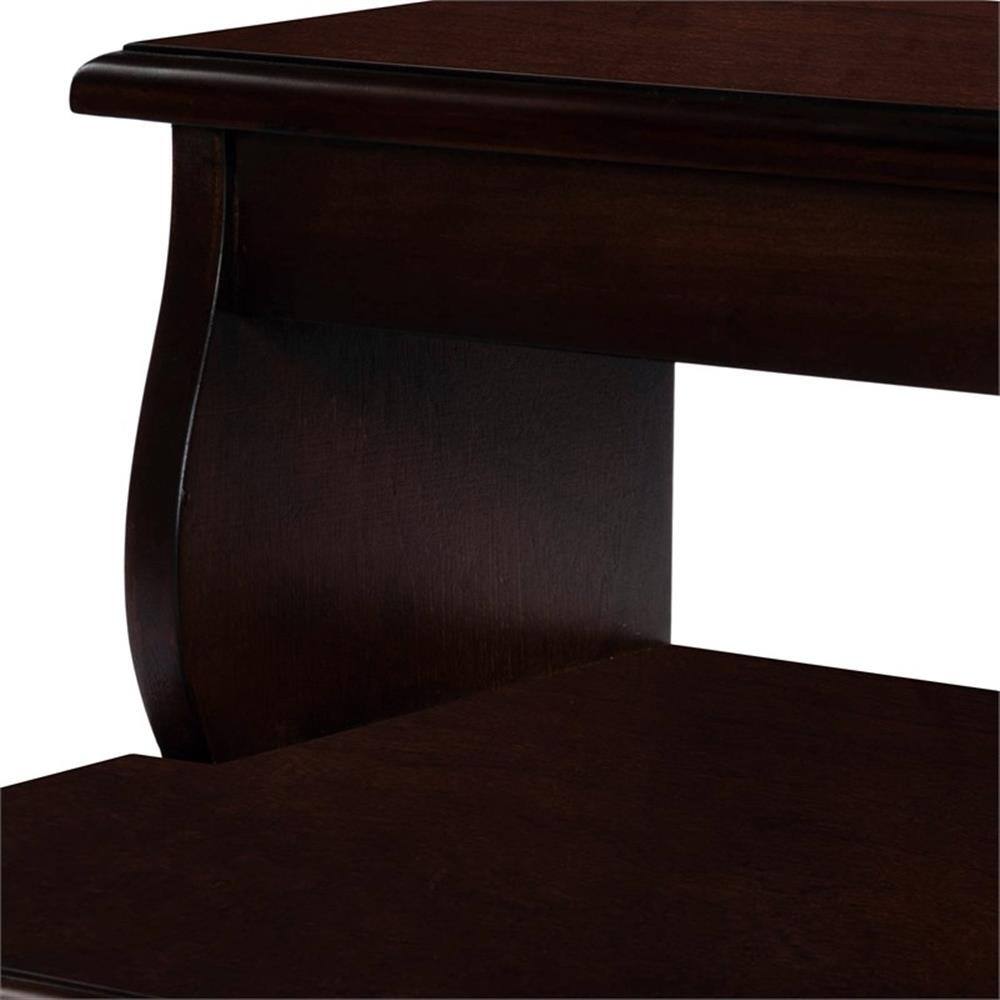 Alt View 1. Butler Specialty - Melrose Wood Step Stool - Two-Step Cherry Finish - Cherry.