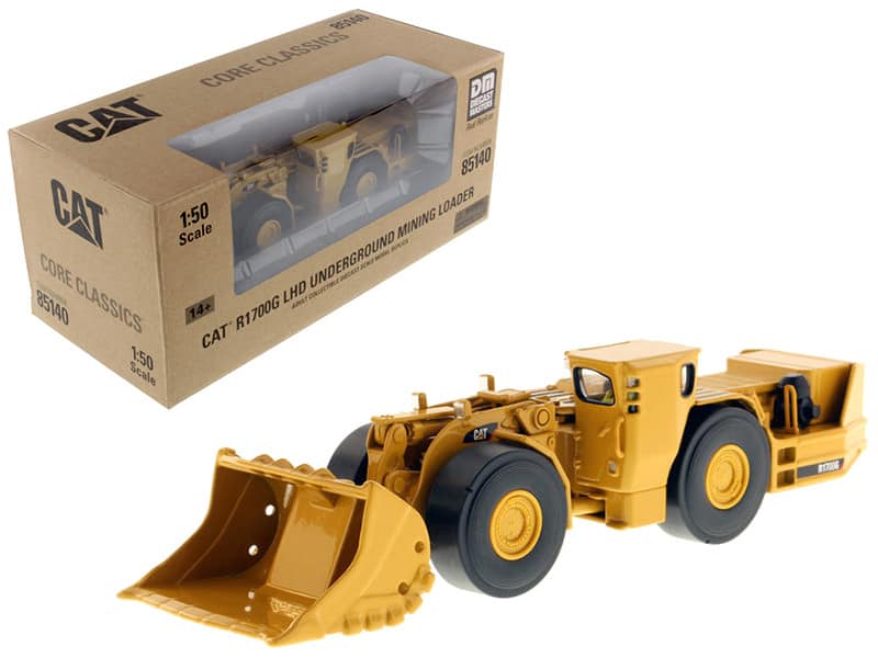 "CAT Caterpillar R1700G Underground Mining Loader with Operator ""Core Classics"" Series 1/50 Model by Diecast Masters" price history on PriceWatchPro