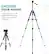 CHOOSE YOUR HEIGHT
Tripod stands 57" tall extended and can be adjusted down to 19.7" collapsed