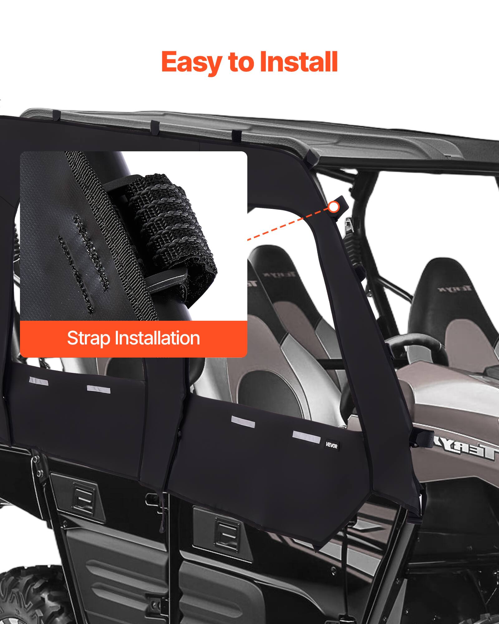 Easy to Install

Strap Installation