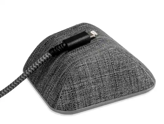 Front. Smartish - Smartish Magnetic Cord Holder - Cable Wrangler Desktop Charger Organizer - No. 2 Pencil Gray - No 2 Pencil Gray.