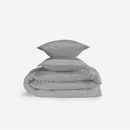 Bedgear - Performance® Duvet & Sham Set - Solid - King - Gray