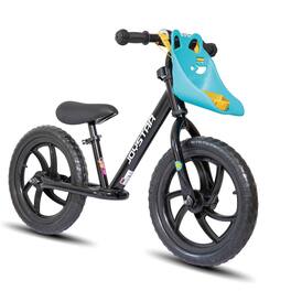 JOYSTAR - Roadster 14" Kids Balance Bike for Boys Girls Ages 4-6, Toddler Balance Bikes with Footrest and Doll Seat - Black