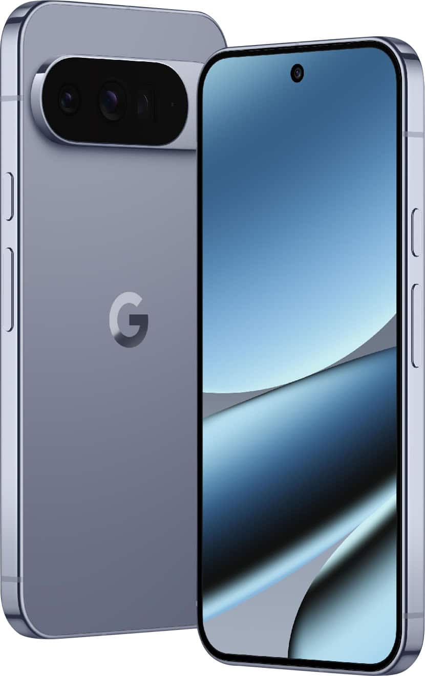 Front. Google - Pixel 10 Pro 128GB (Unlocked) - Moonstone.