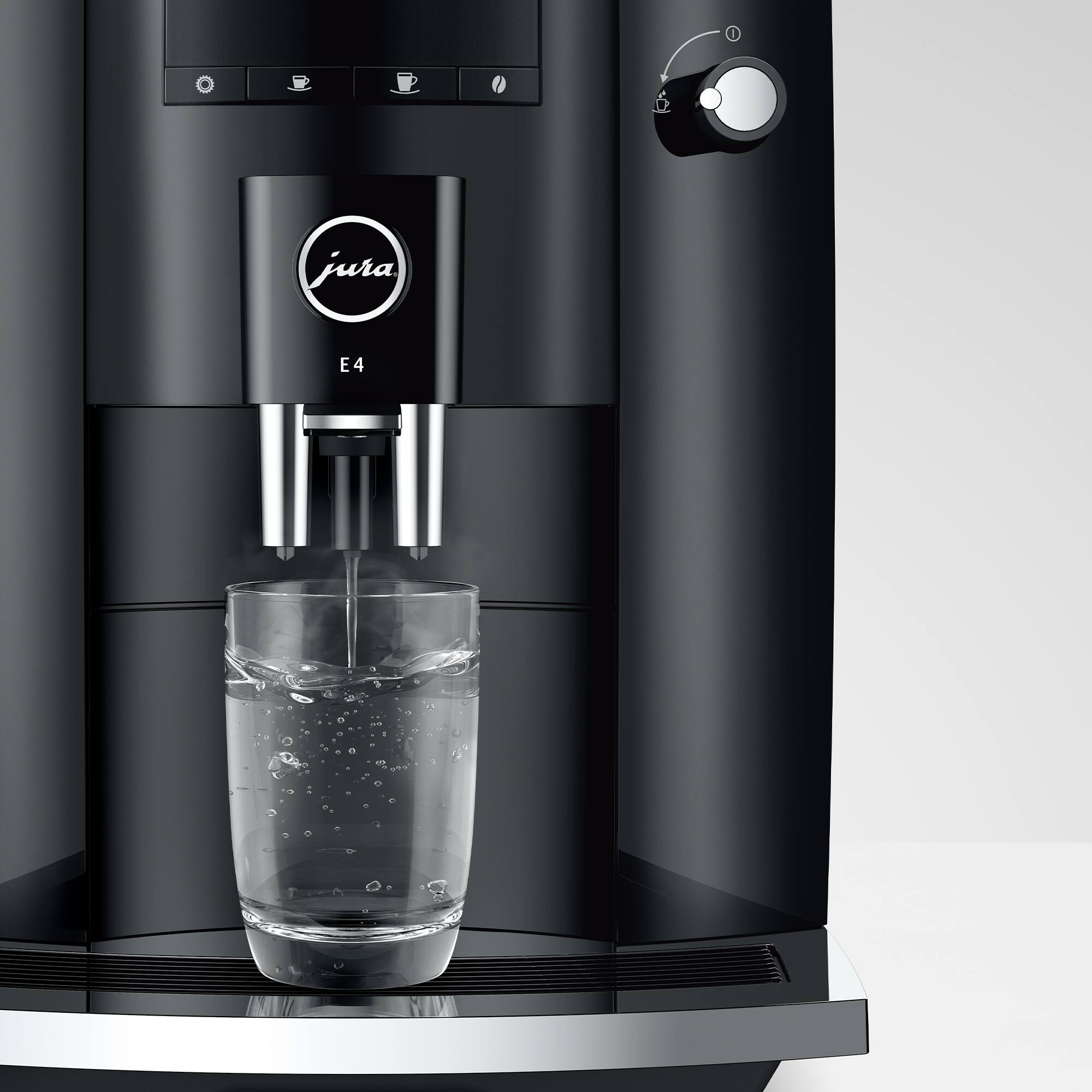 Alt View 13. Jura - E4 Espresso Machine - Piano Black.