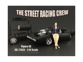 The Street Racing Crew Figure III For 1:18 Scale Models by American Diorama - Multi