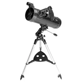 National Geographic - 114mm Reflector Telescope with APP - Black