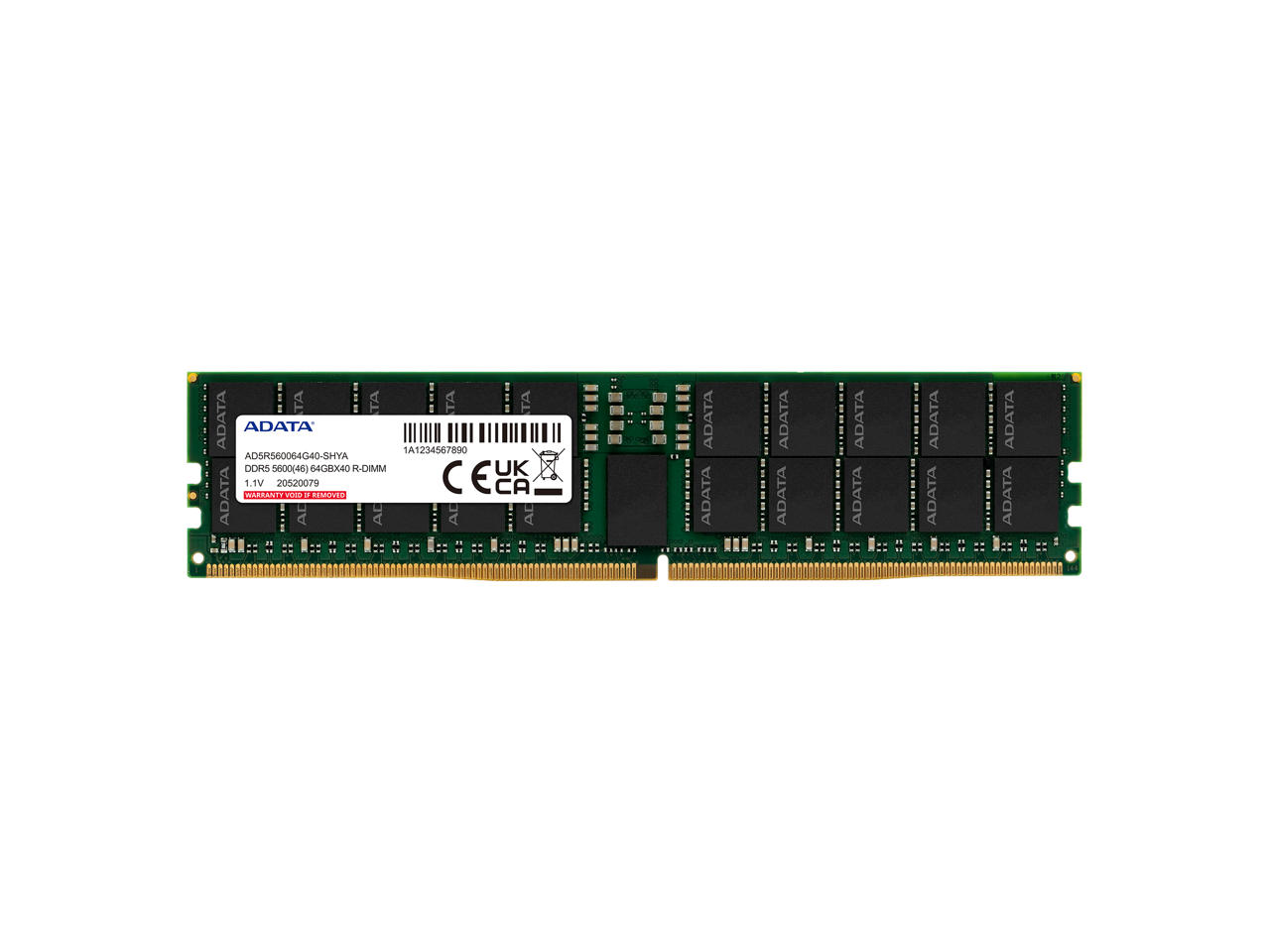 ADATA XPG 16GB (1x16GB) ECC Registered DDR5 5600 (PC5 44800