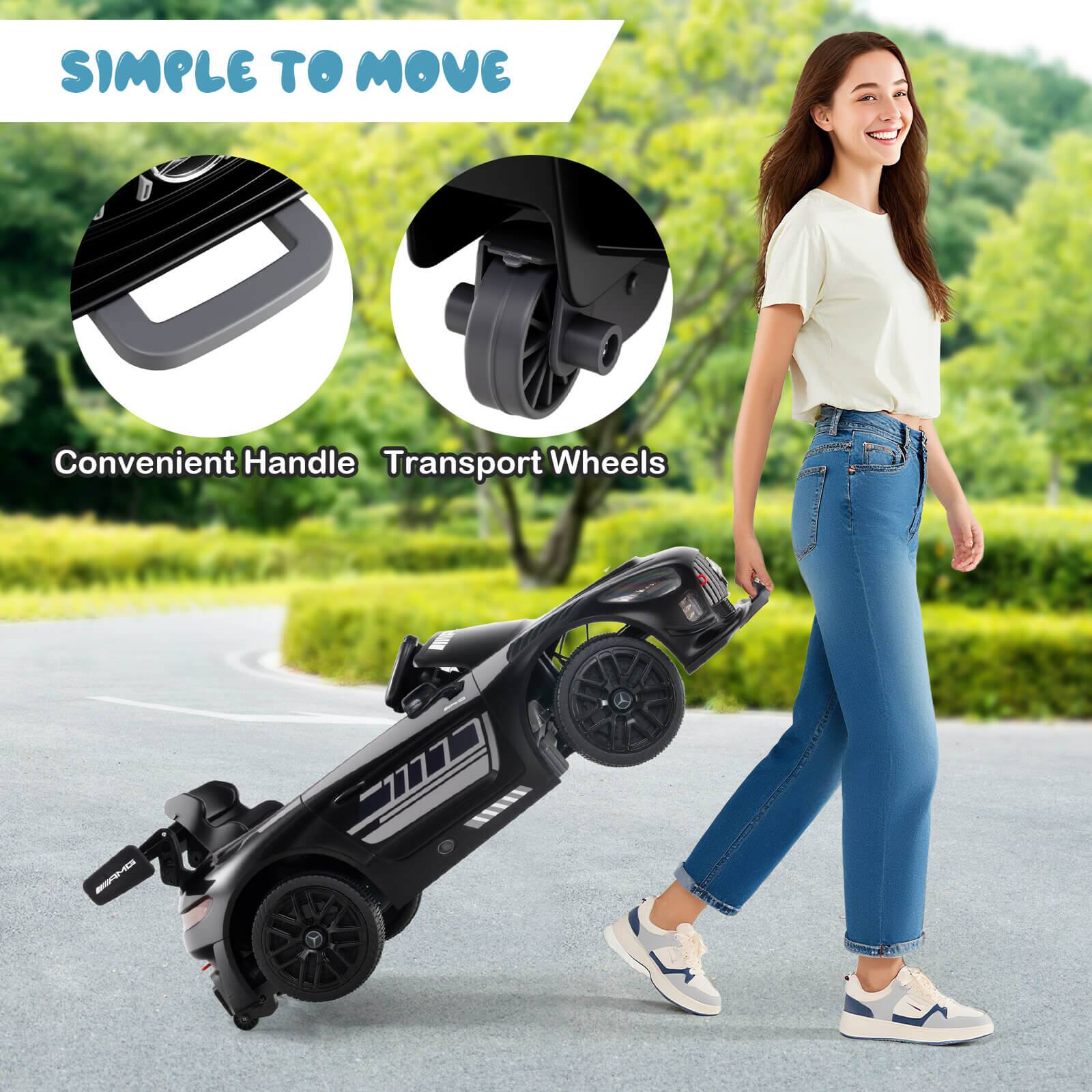 SIMPLE TO MOVE

Convenient Handle Transport Wheels