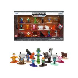 "Minecraft: Caves & Cliffs" Set of 18 Diecast Figures "Nano Metalfigs" Series Diecast Models by Jada - Multicolor