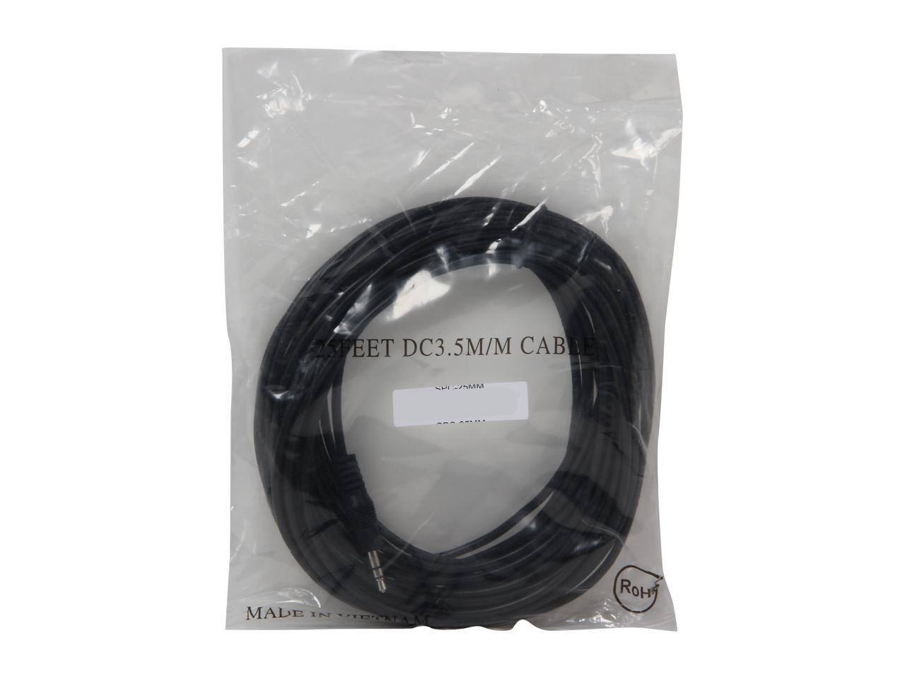 EET DC3.5M/M CABLE - 5MM MALE IN ERAM ROH