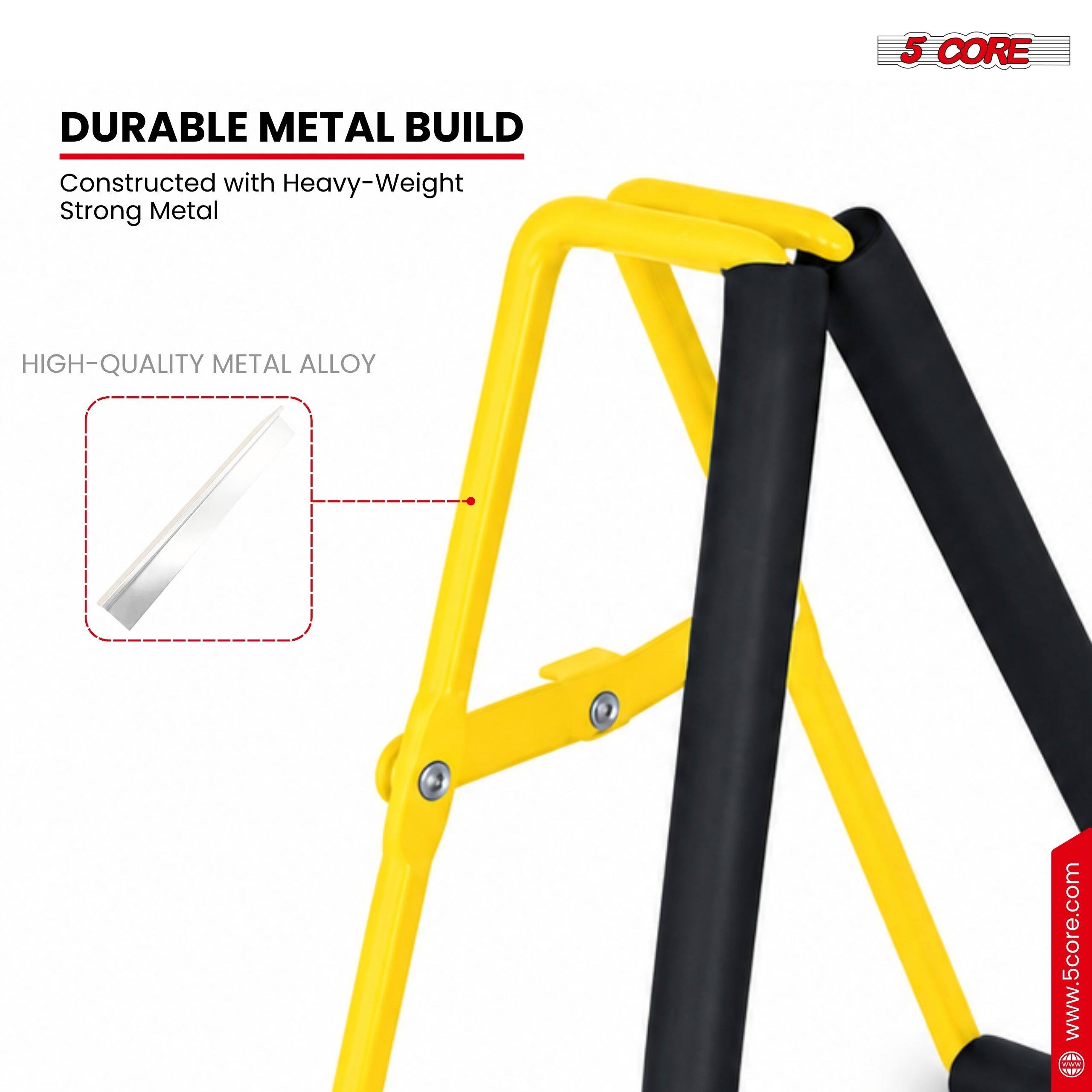 5 CORE DURABLE METAL BUILD  
Constructed with Heavy-Weight Strong Metal  
HIGH-QUALITY METAL ALLOY  
www.5core.com
