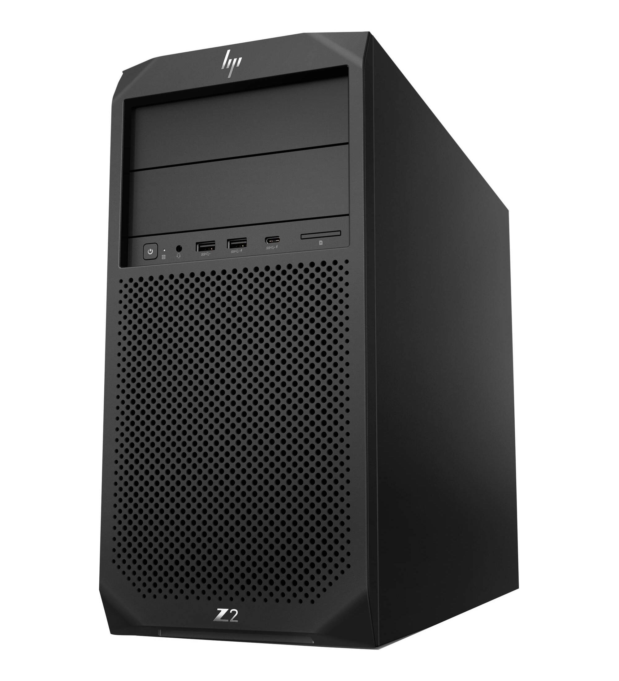 Angle. HP - HP Z2 G4 T Core i7-9700 3.0GHz, 32GB, 1TB NVMe, AMD Radeon RX460 2GB, Windows 11 Pro - Black.