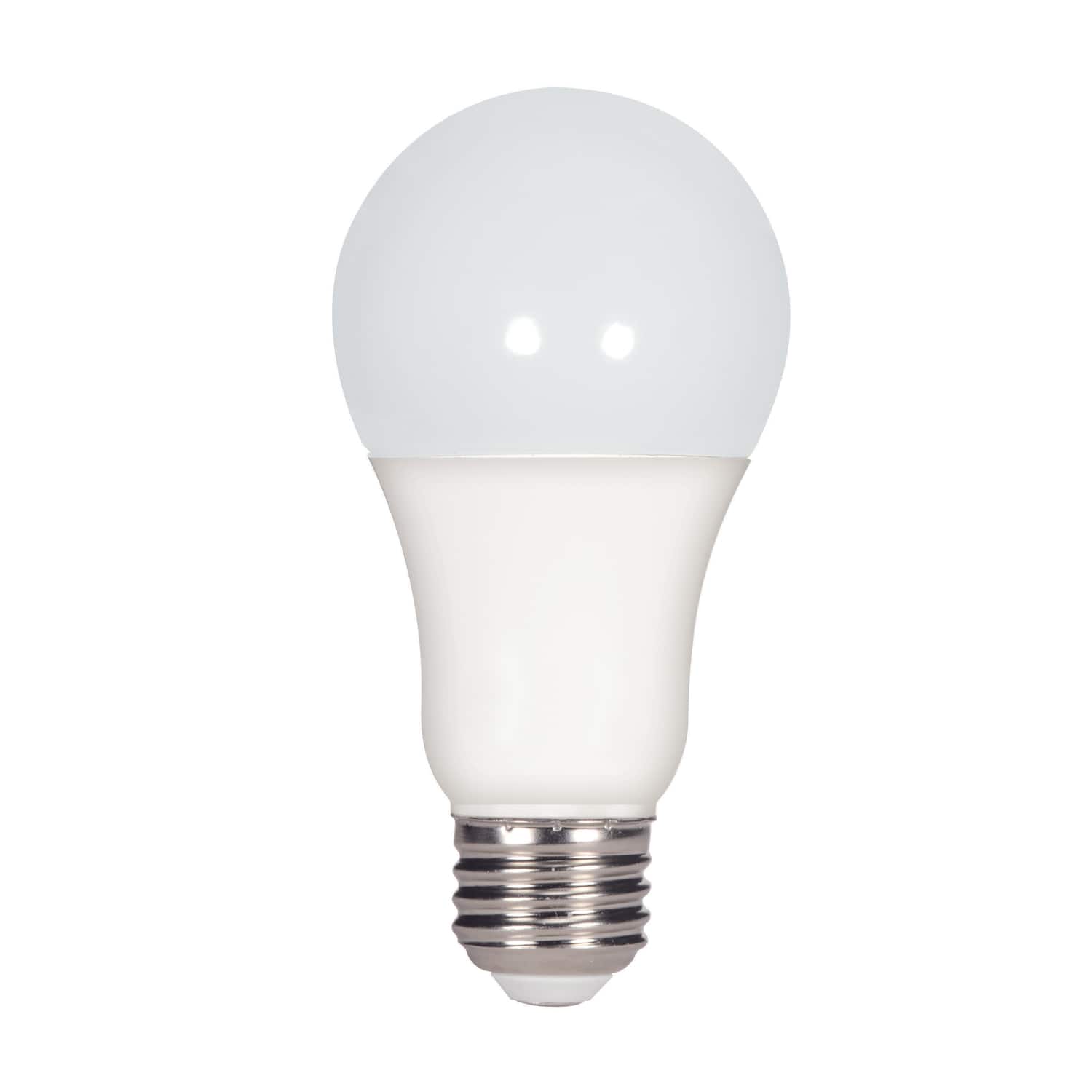 SATCO - A19 E26 (Medium) LED Bulb Warm White 75 Watt Equivalence 1 pk